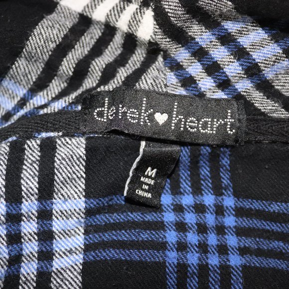 Plaid Flannel Waterfall Cardigan - Picture 3 of 6